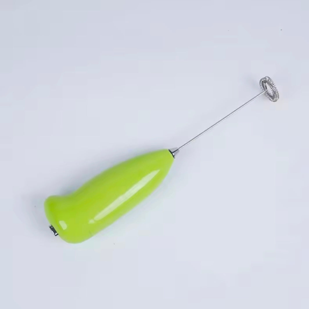 Wireless Handheld Electric Stainless Steel Mixer Milk Tea Coffee Frother Kitchen Small Appliance Home Use Egg Beater