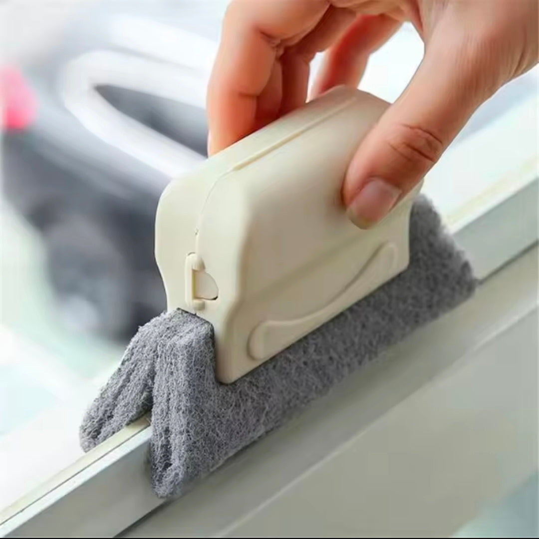 Creative Window Groove Cleaning Cloth Window Cleaning Brush Windows Slot Cleaner Brush Clean Window Slot Clean Tool