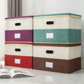 Storage Box with Cover – Durable Organizer for Clothes & Accessories