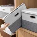 Storage Box with Cover – Durable Organizer for Clothes & Accessories