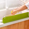 1pcs Silicone Kitchen Sink Water Splash Guard Washing Basin Anti-splash Stopper Waterproof Splatter Screen Bar Anti-water Board