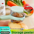 Multifunctional Vegetable Fruit Peeler With Storage Sharp Blade for Cucumber Peeling Tool for Potato Carrot Kitchen Accessories