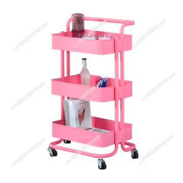 Multifunctional Durable Indoor Storage Cart Beauty Nail Salon Wholesale Trolley