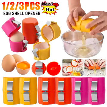 Egg Opener Egg Shall Opener Cube Egg September Egg Cracker Kitchen Tools for Cooking Camping