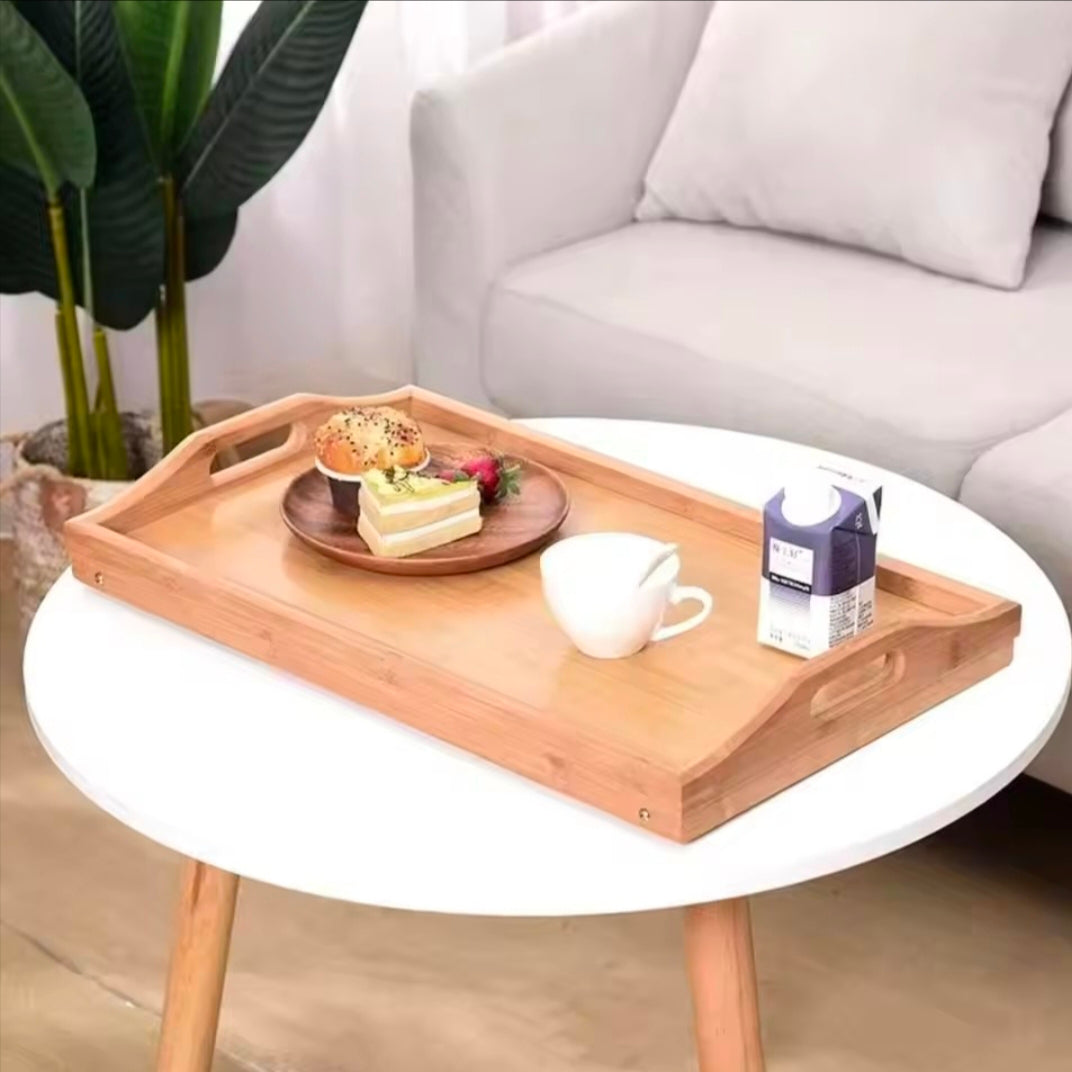 New Folding Table Multifunction Bamboo Draining-Table Mini Home Supplies Living Room