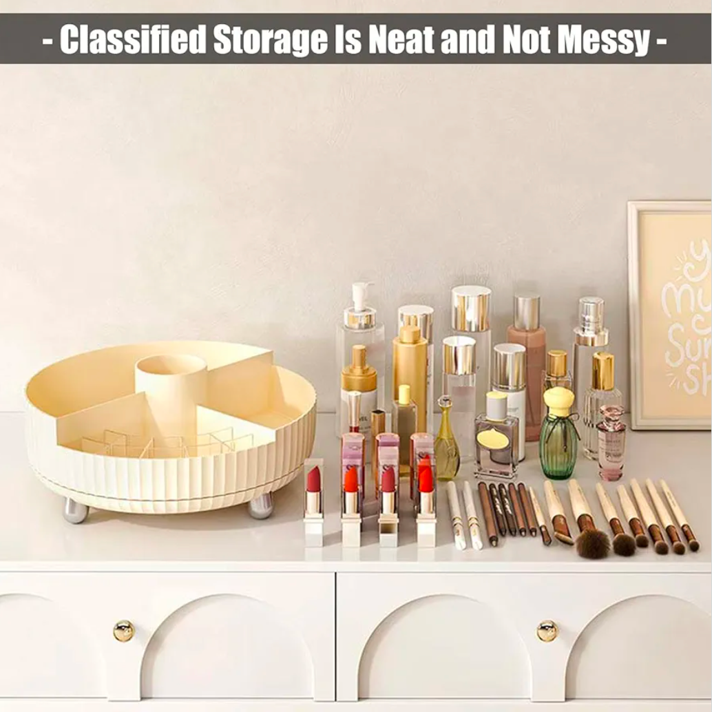 360° Rotating Strong Tray – Durable Kitchen & Home Organizer