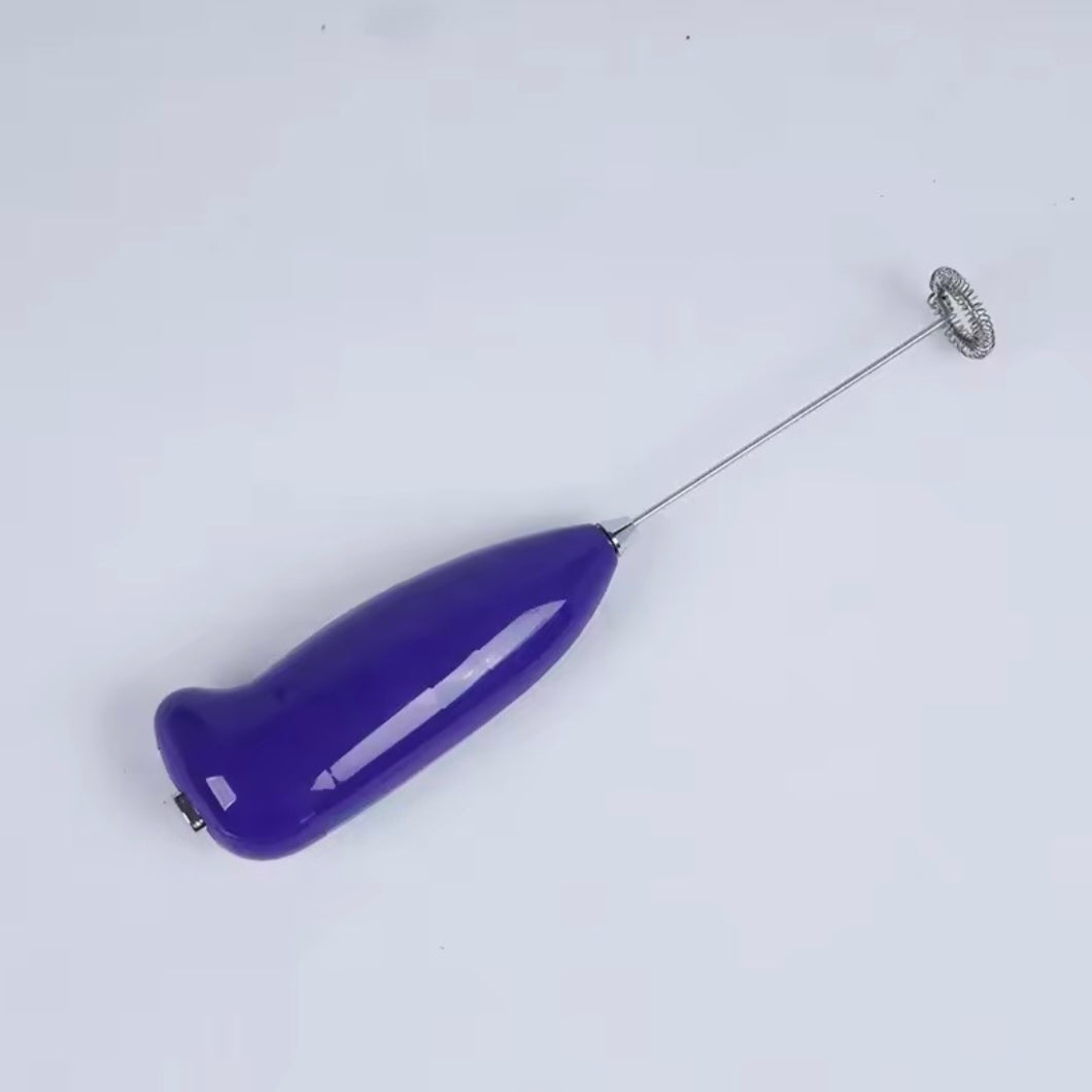 Wireless Handheld Electric Stainless Steel Mixer Milk Tea Coffee Frother Kitchen Small Appliance Home Use Egg Beater