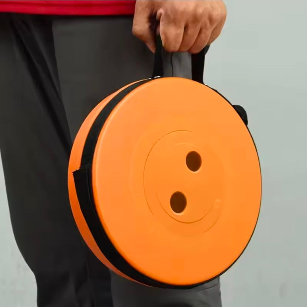 Portable Camping Chair Set with Mini Foldable Stool, Adjustable Fishing Chair for Outdoor Activities