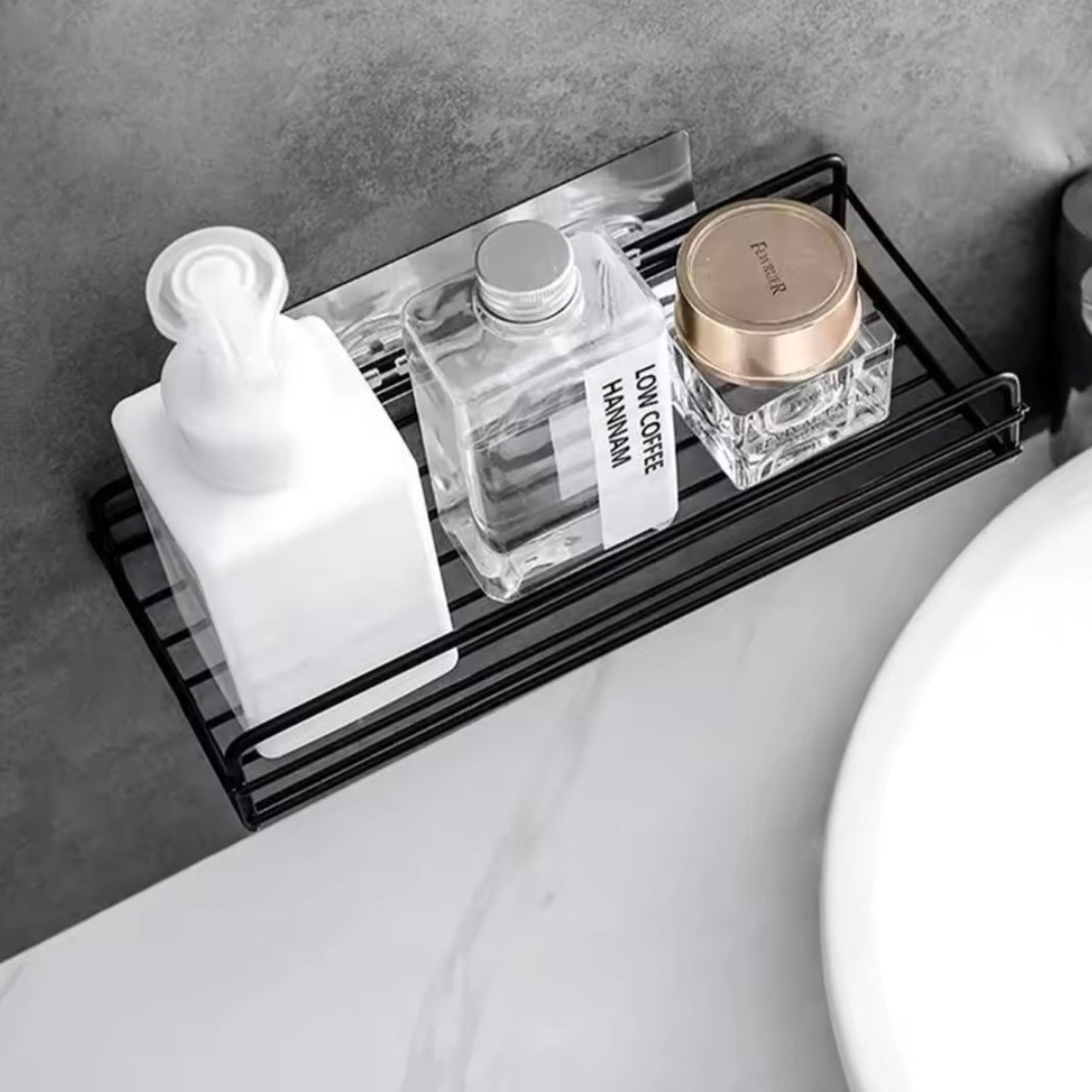 Bathroom Storage Rack Kitchen Organizer Shelf Shelves Corner Frame lorn Shower Punch Free Mounted Caddy Rack