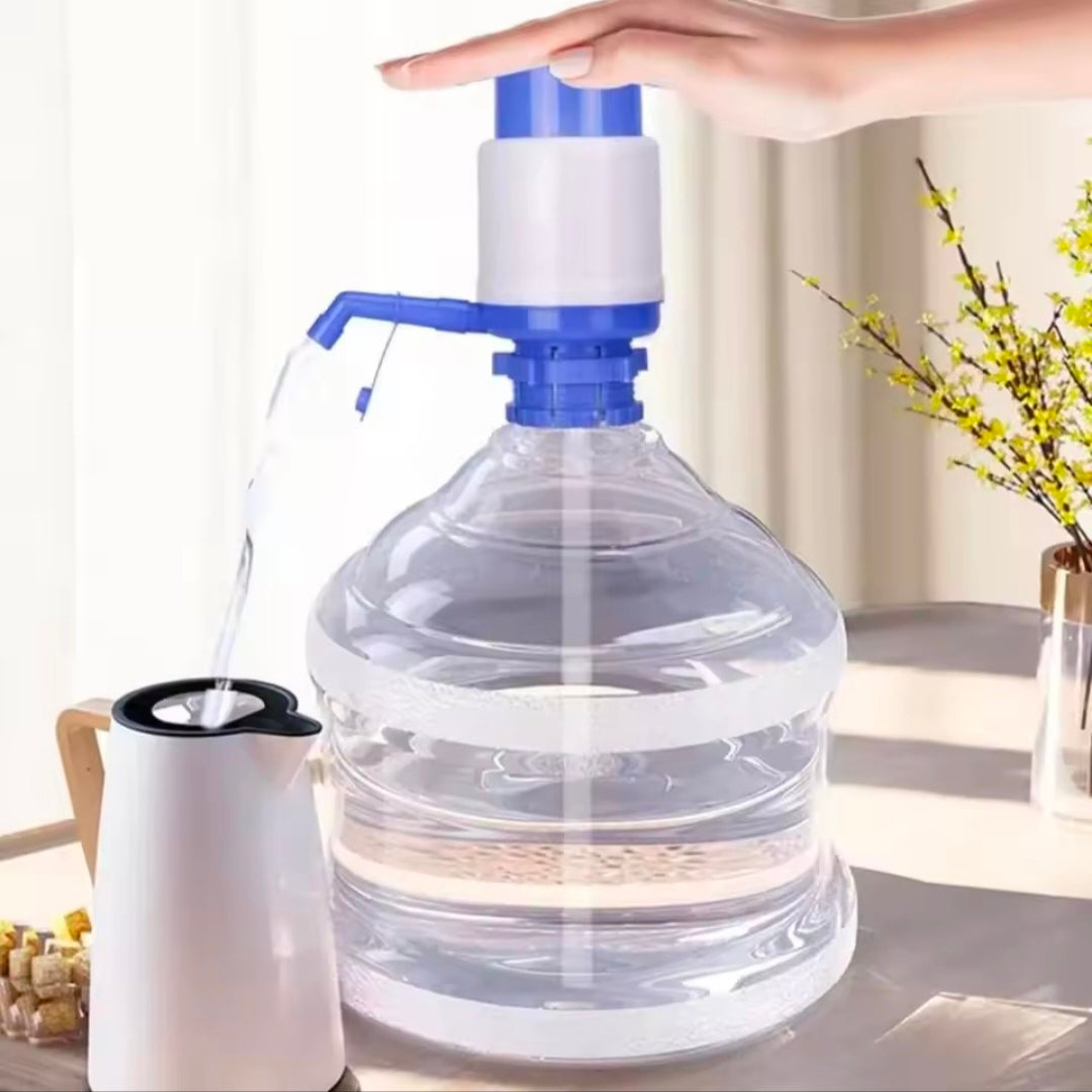 Hand Press Pump Outdoor Drinking Water Water Filters for Bottled Water Dispenser 5-6 Gal Home Office Kitchen and Home Use