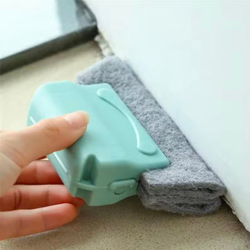 Creative Window Groove Cleaning Cloth Window Cleaning Brush Windows Slot Cleaner Brush Clean Window Slot Clean Tool