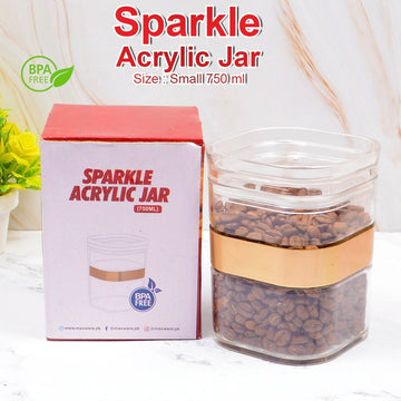 Sparkle Acrylic JAR 750 ML