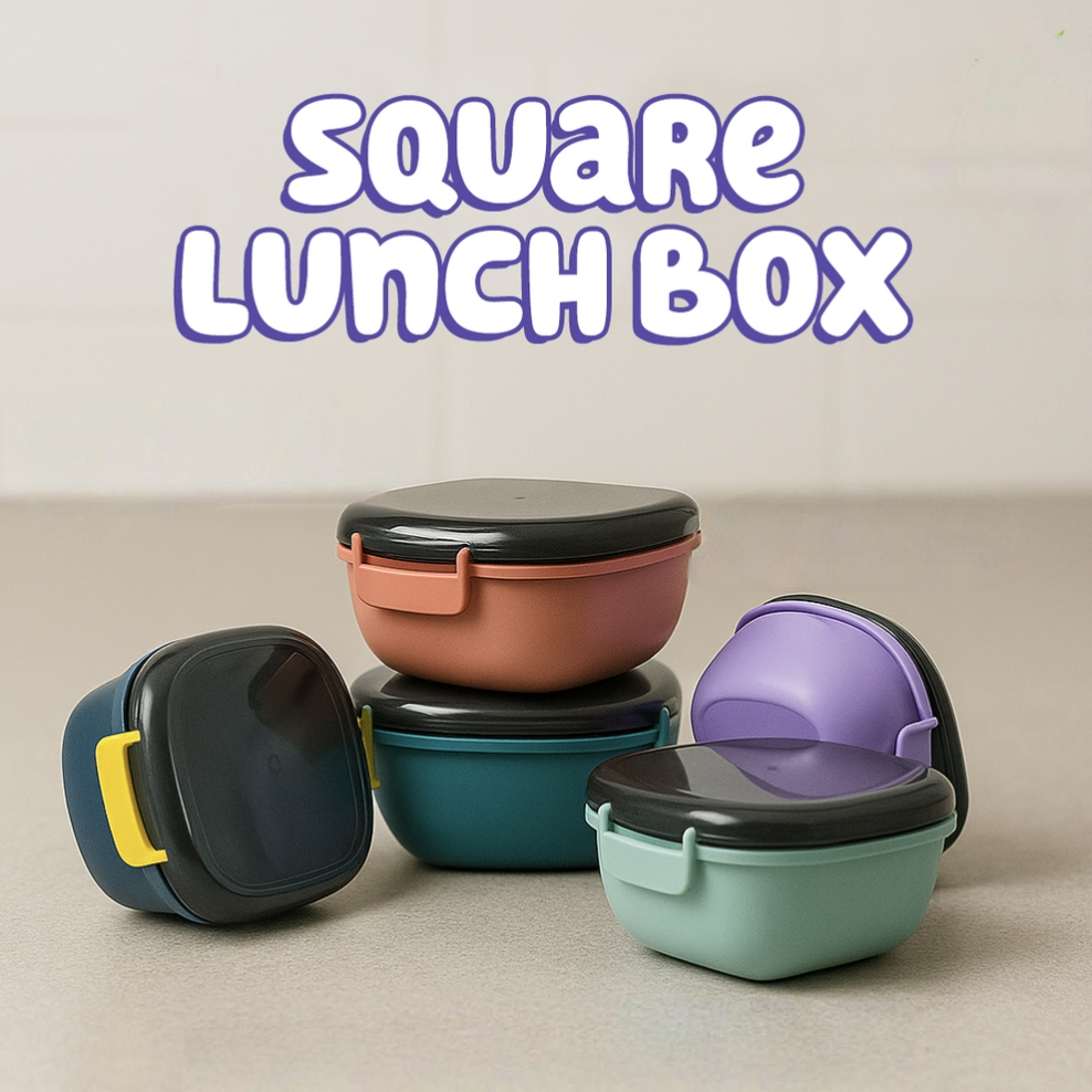 Square Airtight Lunch Box 700ml