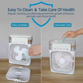 3 In 1 New Fan Alr Conditioner Household Small Air Cooler LED Night Light Portable Humidifier Air Adjustment Fan Office Home Fan
