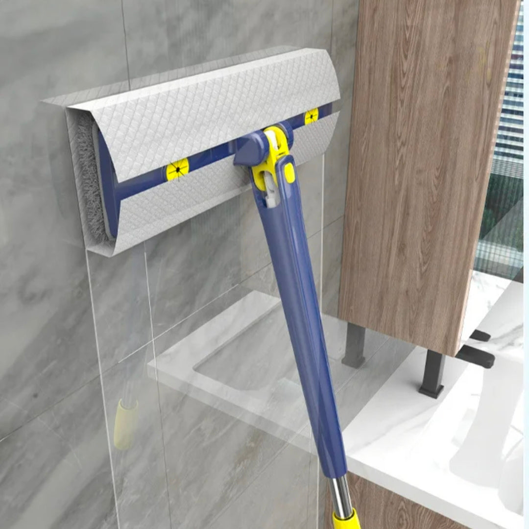 Flat Microfiber Magic Mop – Easy, Hands-Free Floor Cleaning