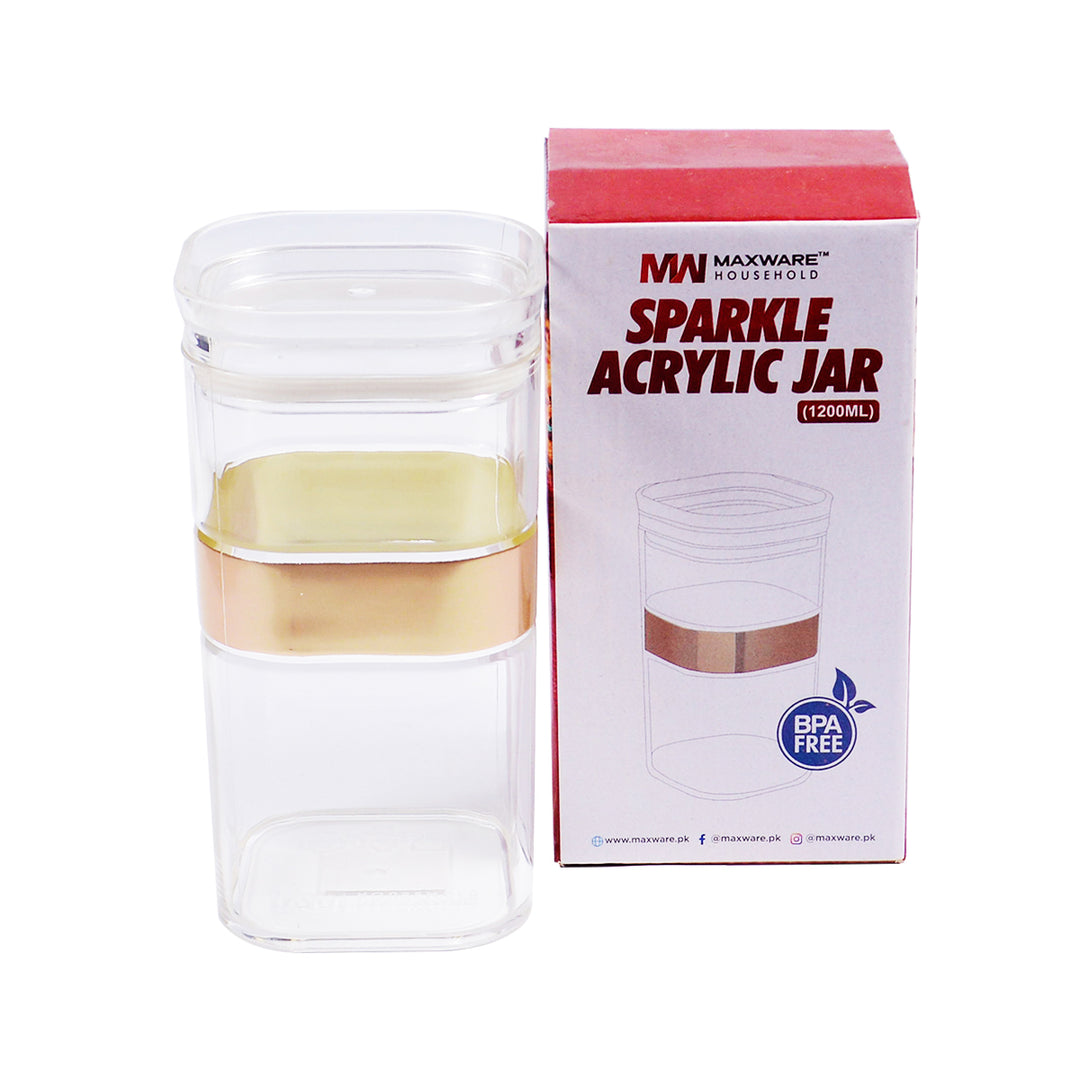 Sparkle Acrylic JAR 1200 ML