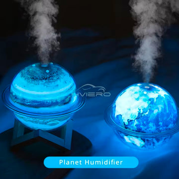 Galaxy Projection Humidifier with Colorful Night Light USB Large Spray Aroma Diffuser for Home Office Bedroom