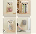 Hanging Mesh Trash Bag Holder – Reusable & Space-Saving