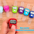 Mini Stitch Marker And Row Finger Counter LCD Electronic Digital Tally Counter For Sewing Knitting Weave Tool Key Number Count